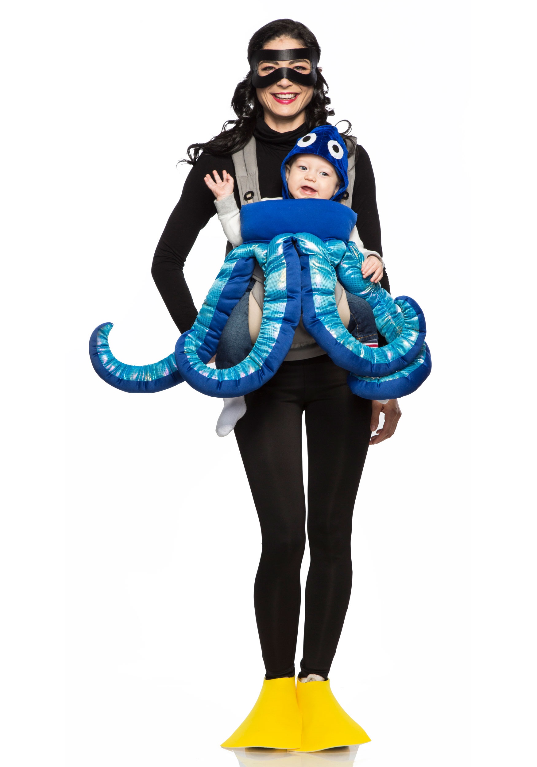 Diver and Baby Octopus Costume