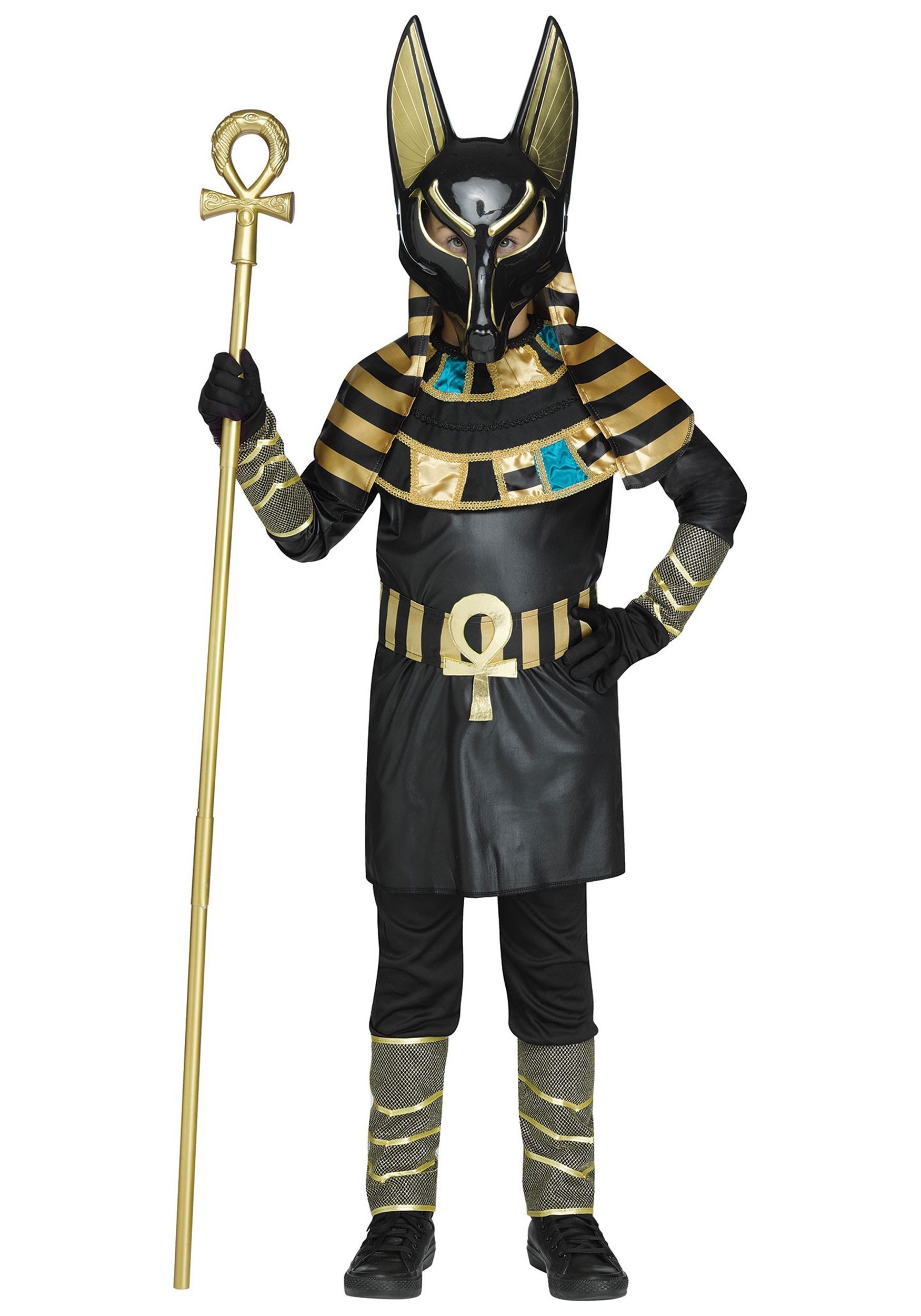 Anubis Kids Halloween Costume | Egyptian Costumes for Kids