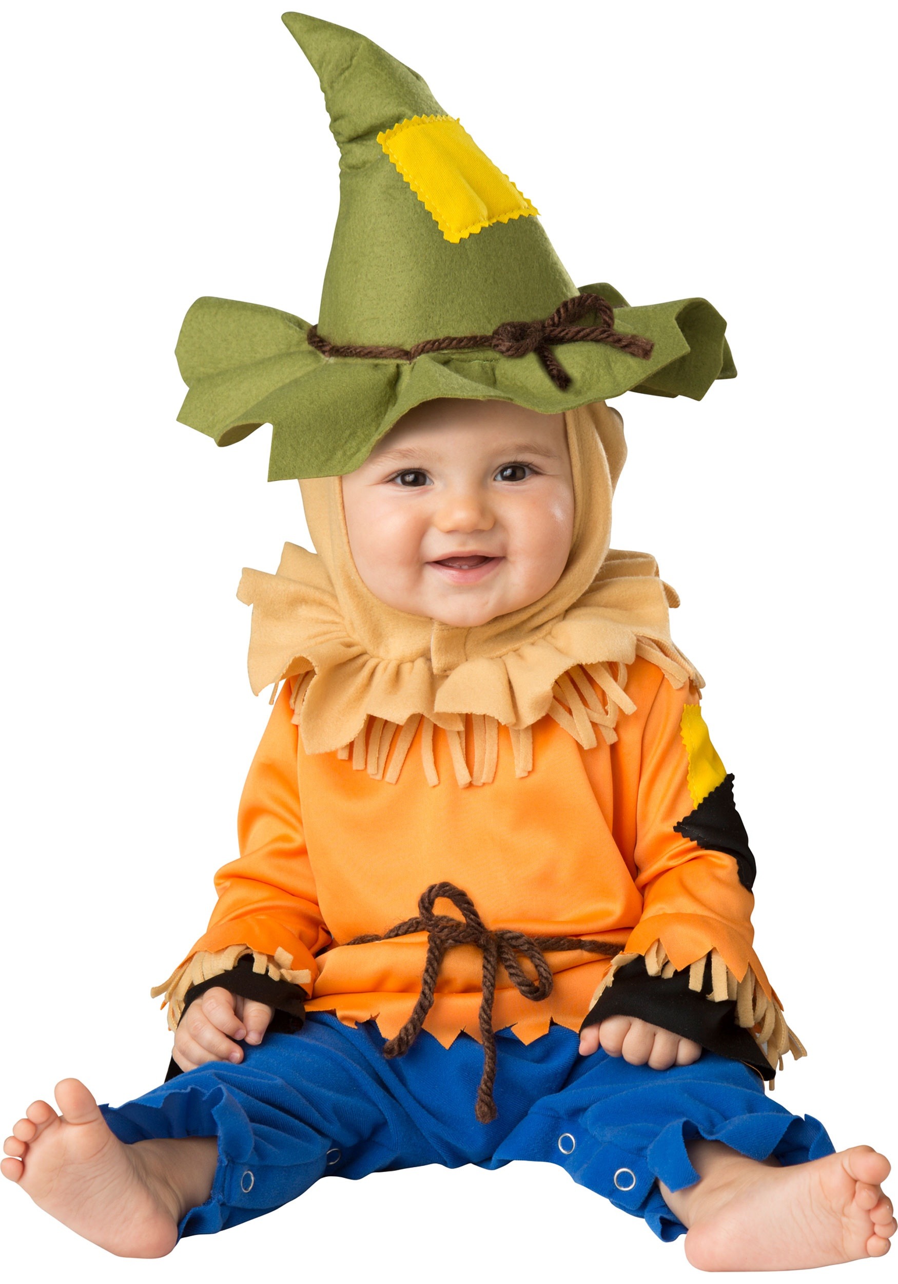 Photos - Fancy Dress Character In  Scarecrow Infant Costume Blue/Green/Orange IN16076 