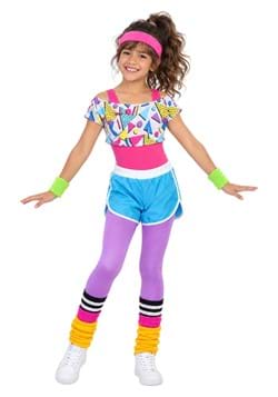 Girls Work It Out 80s Costume New Main