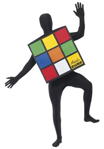 Rubiks Cube Adult Costume Alt 1