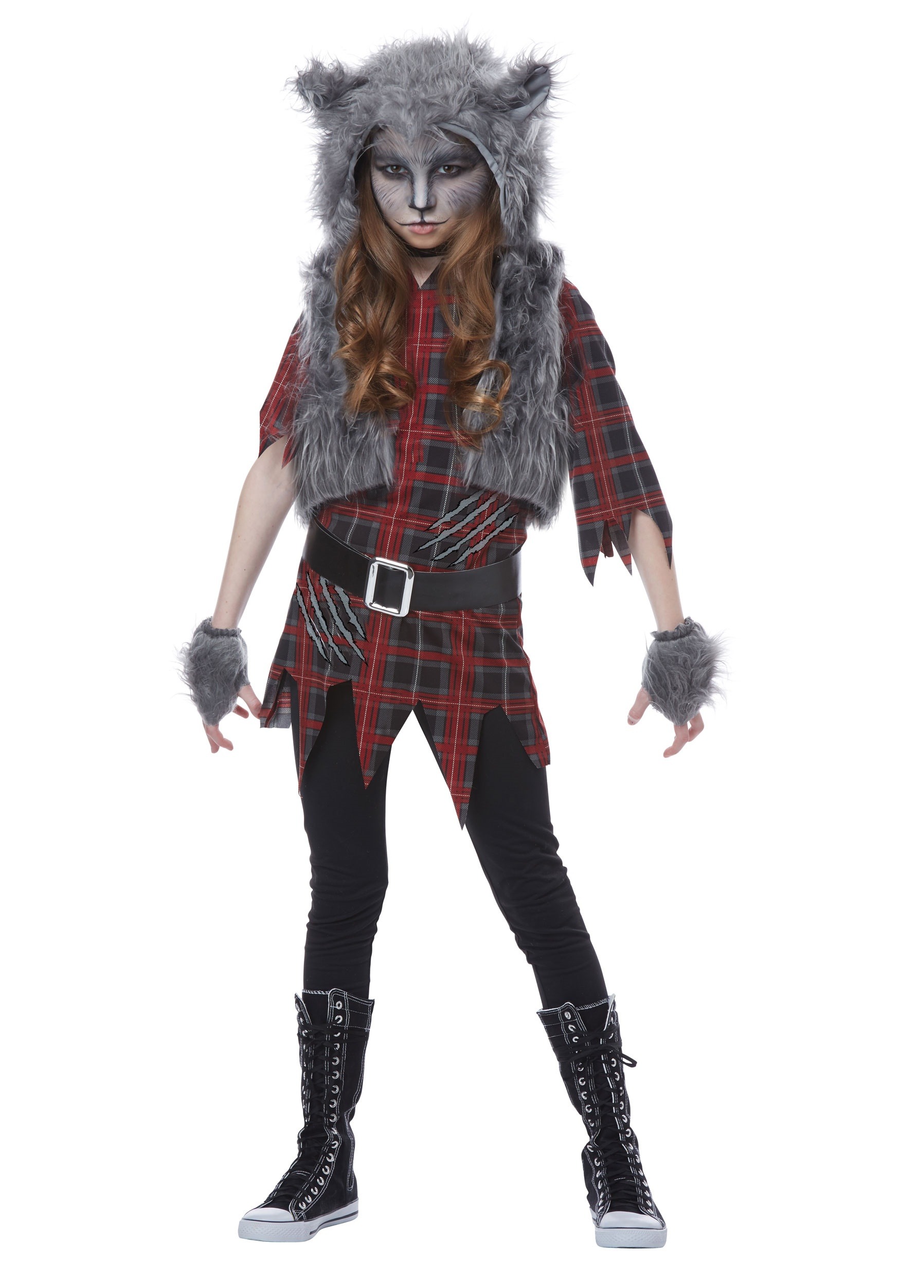 Photos - Fancy Dress California Costume Collection Werewolf Costume for Girls | Scary Halloween 