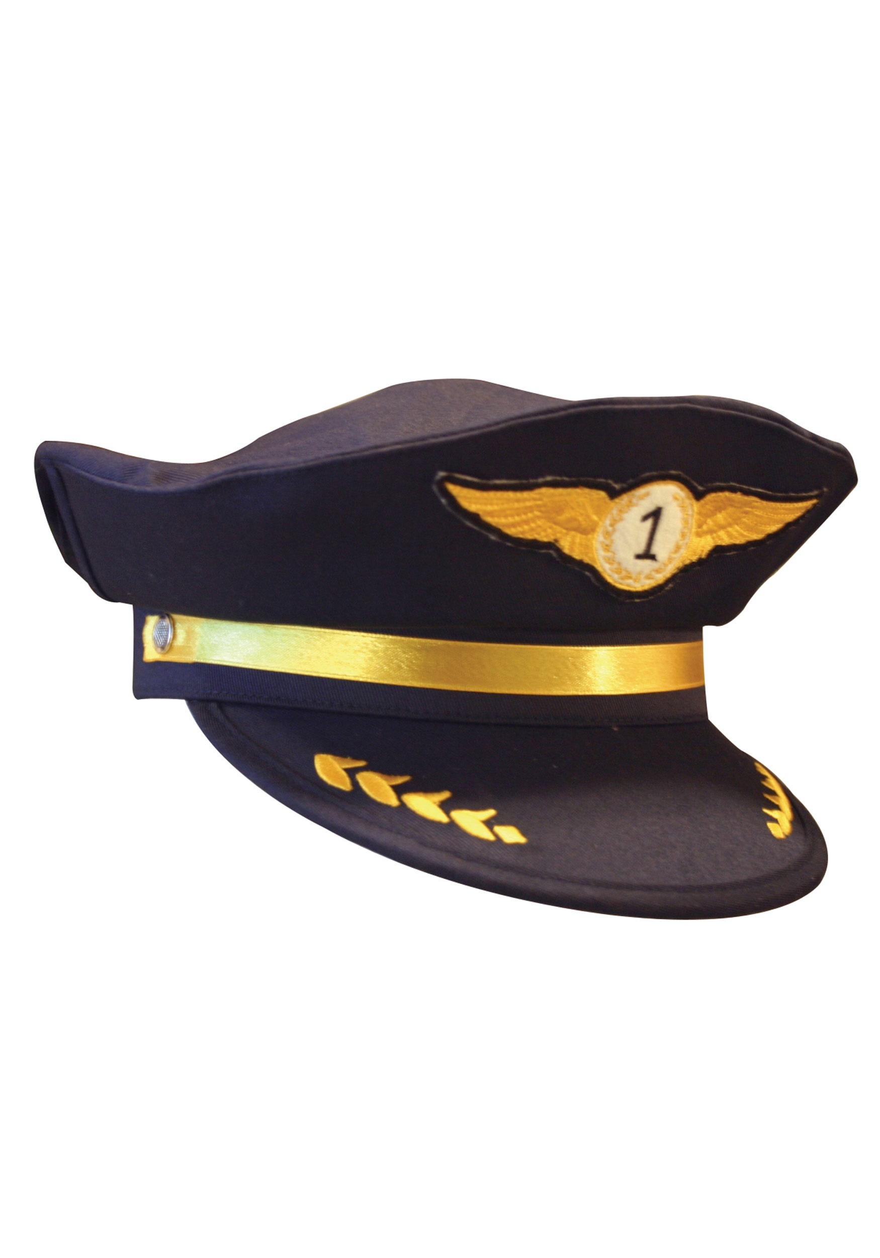 Airline Pilot Costume Kids Hat