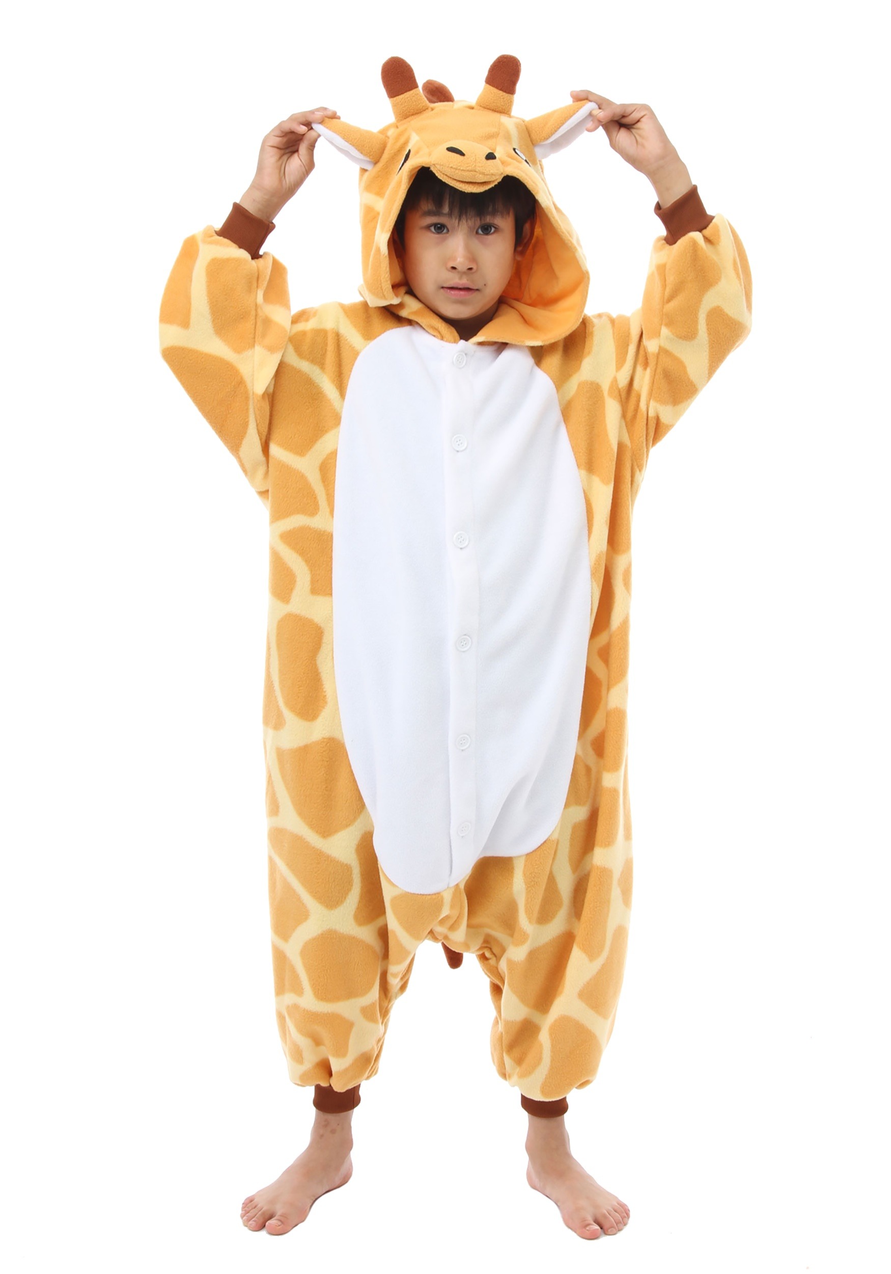 Giraffe Kigurumi Kids Costume