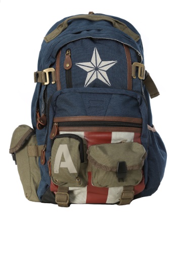 Captain America Herringbone Backpack