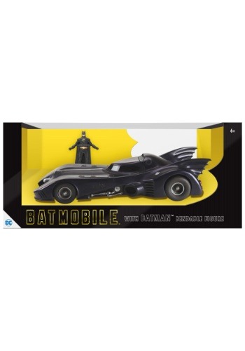 1989 Batmobile With 3" Bendable Batman Figure