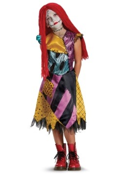 The Nightmare Before Christmas Juniors' I Am Sally Velvety Rag Doll Cosplay Costume Dress 