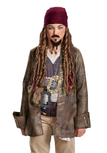 Pirates of the Caribbean Goatee & Mustache Child