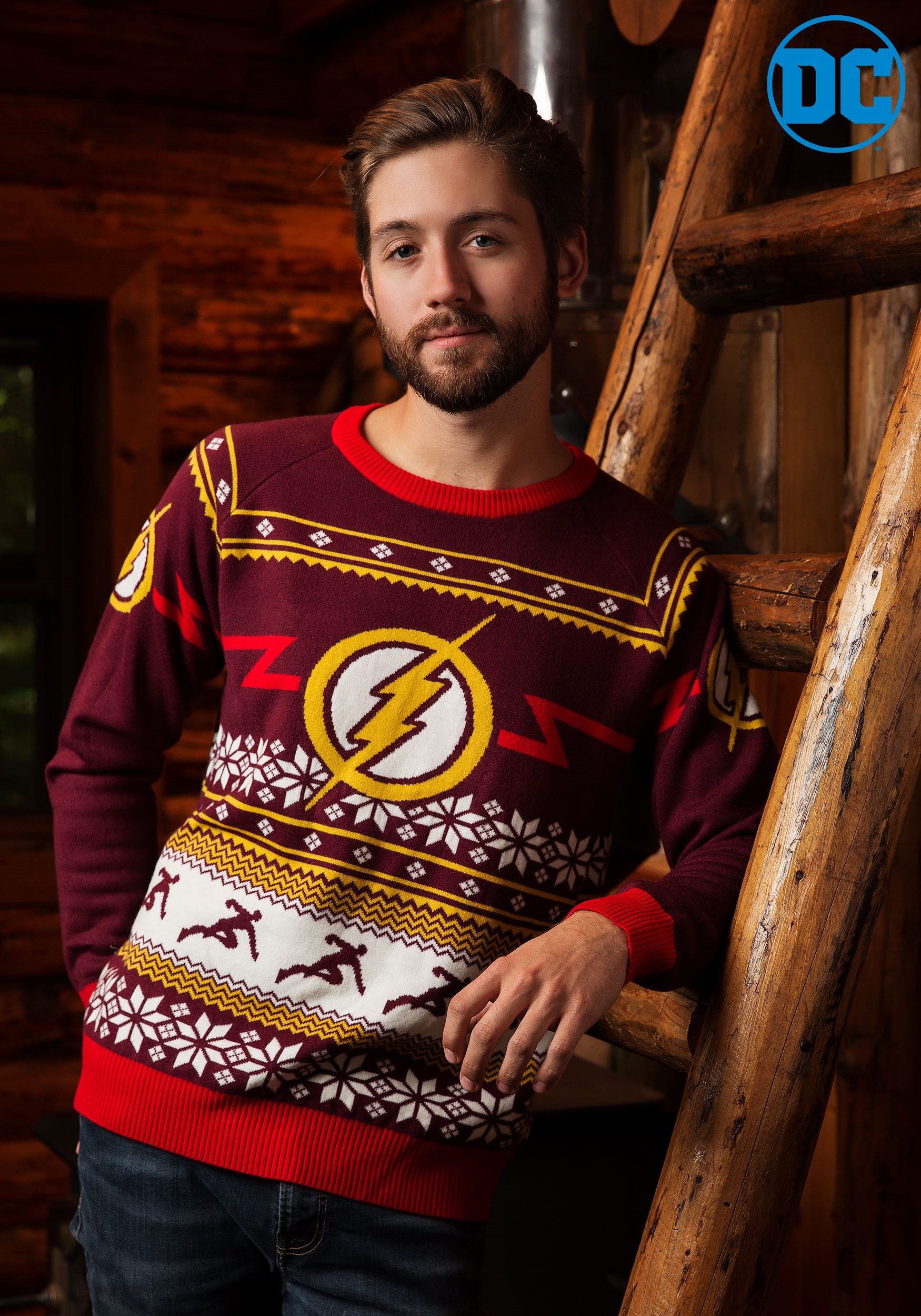 marvel comics ugly christmas sweater