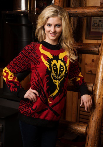 Krampus Adult's Ugly Christmas Sweater