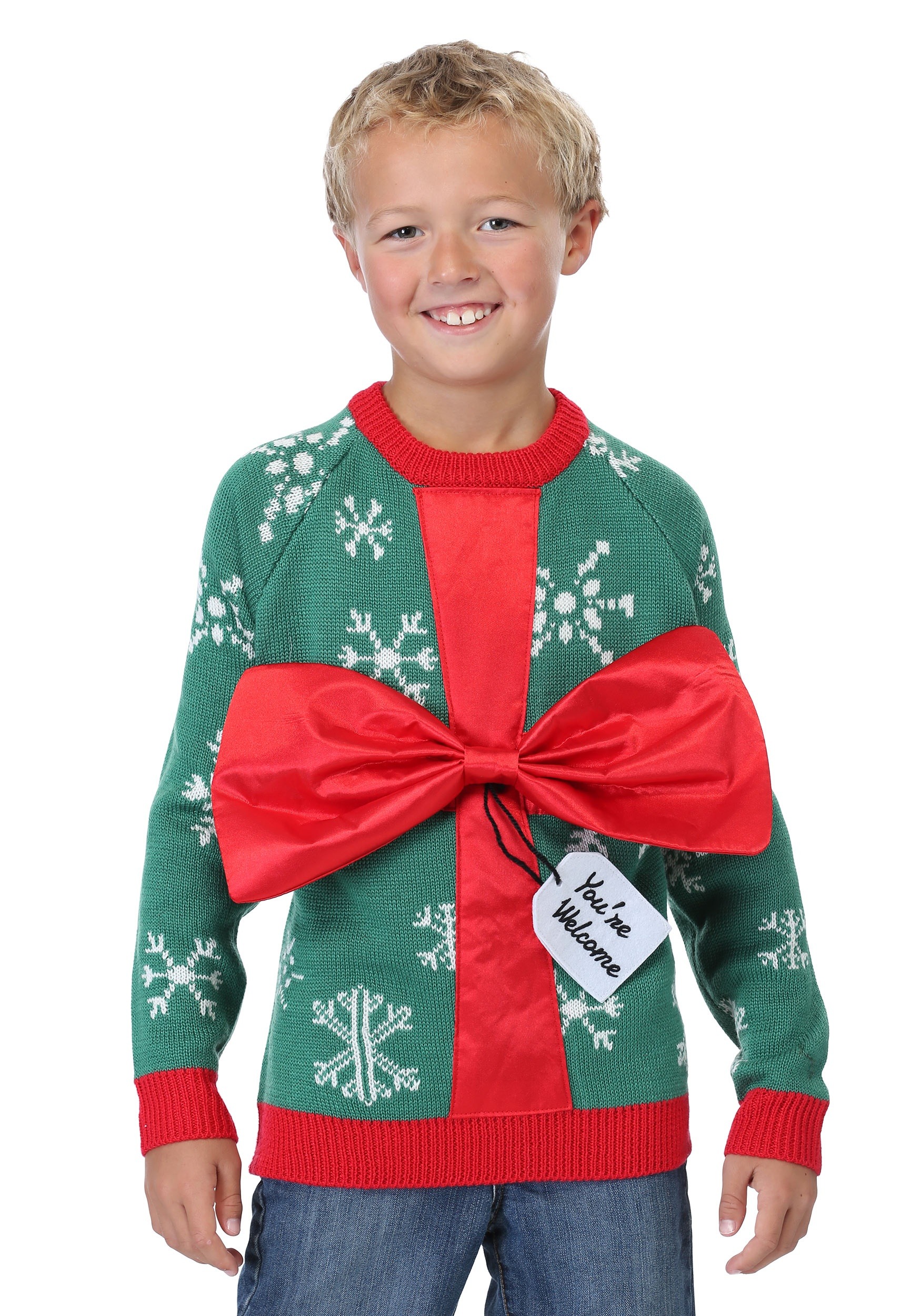 child grinch sweater