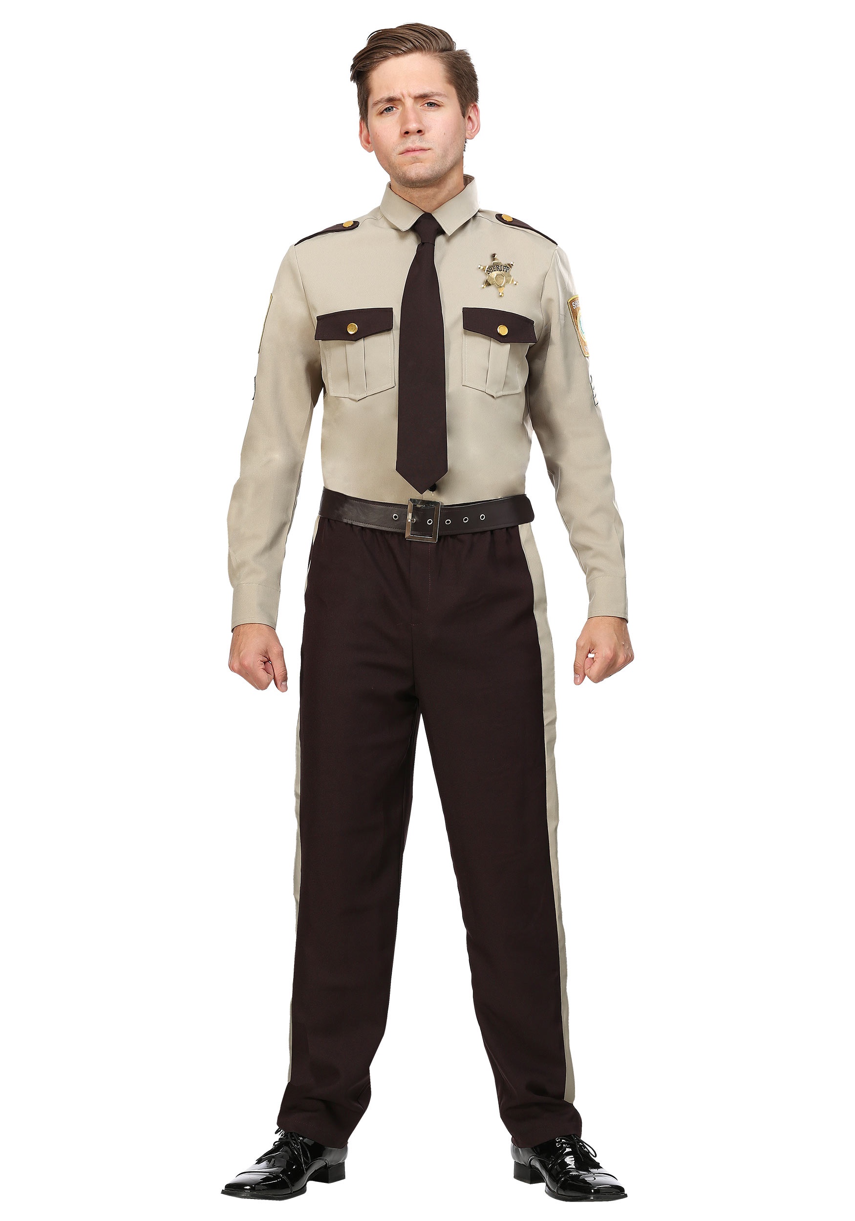 Photos - Fancy Dress Sheriff FUN Costumes  Men's Costume Brown FUN0285AD 