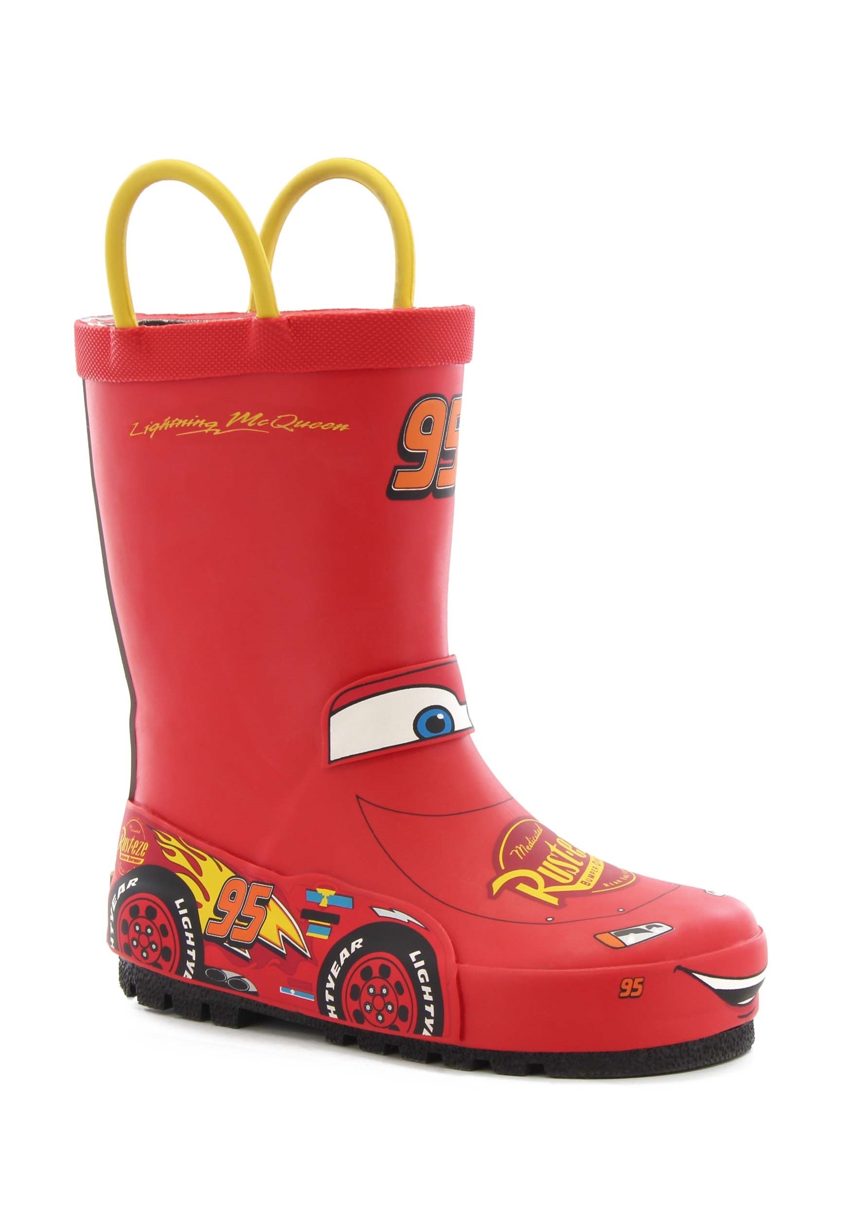 Lightning McQueen Rain Boots from Cars 3