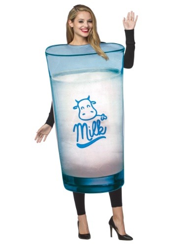 Adult Glass Of Milk Costume