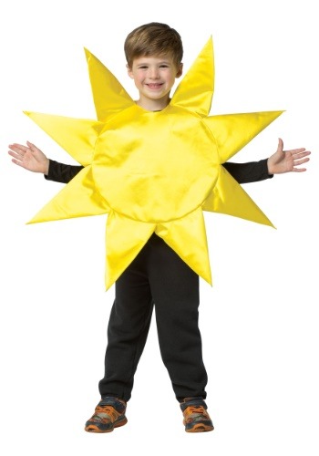 Yellow Sun Child Costume