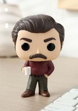 ron swanson pop vinyl uk