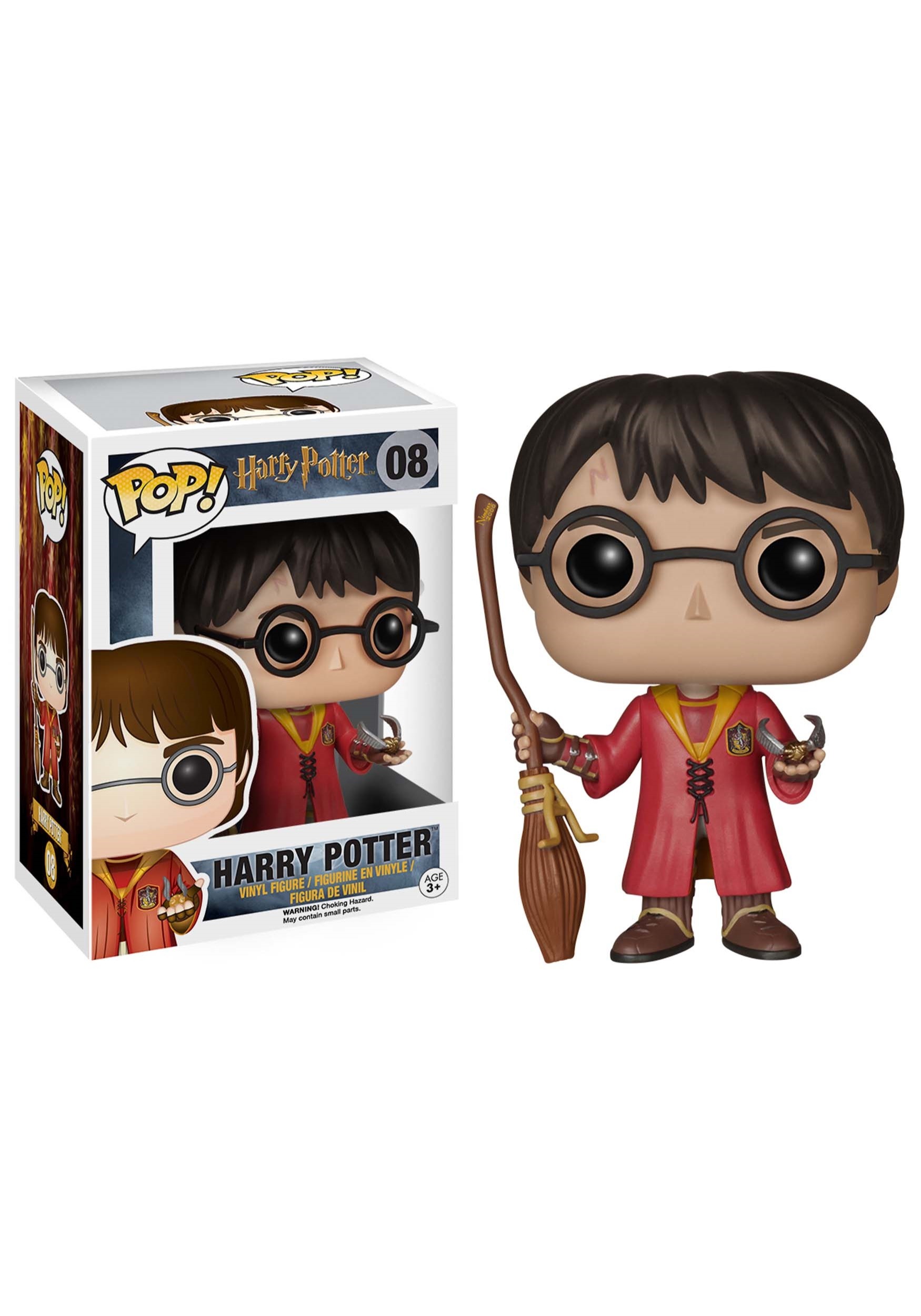 Harry Potter: Quidditch Harry POP! Movies Vinyl Figure Collectible