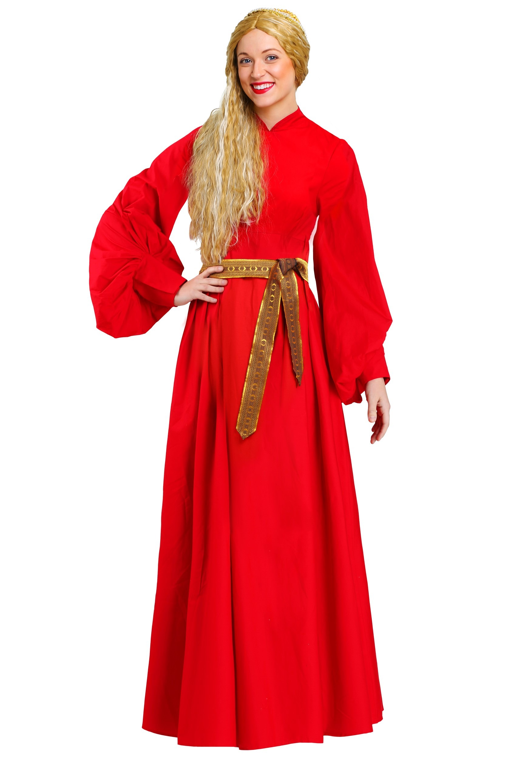 Plus Size Womens Buttercup Peasant Costume Dress