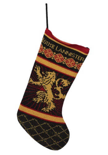Game of Thrones Lannister Sigil Knit Stocking