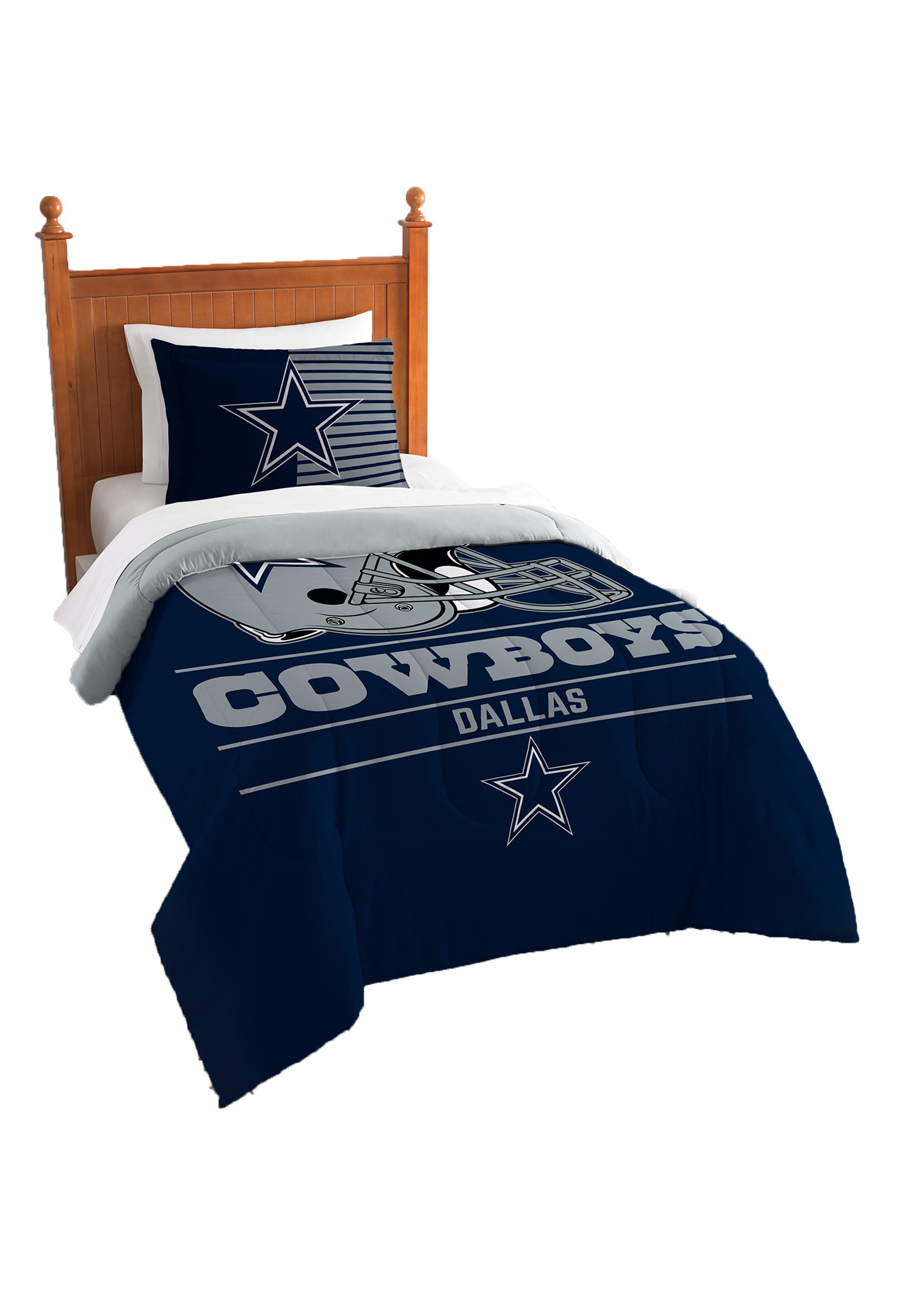 Nfl Dallas Cowboys Twin Comforter Set