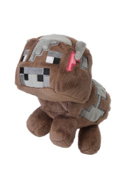 minecraft cow stuffed animal