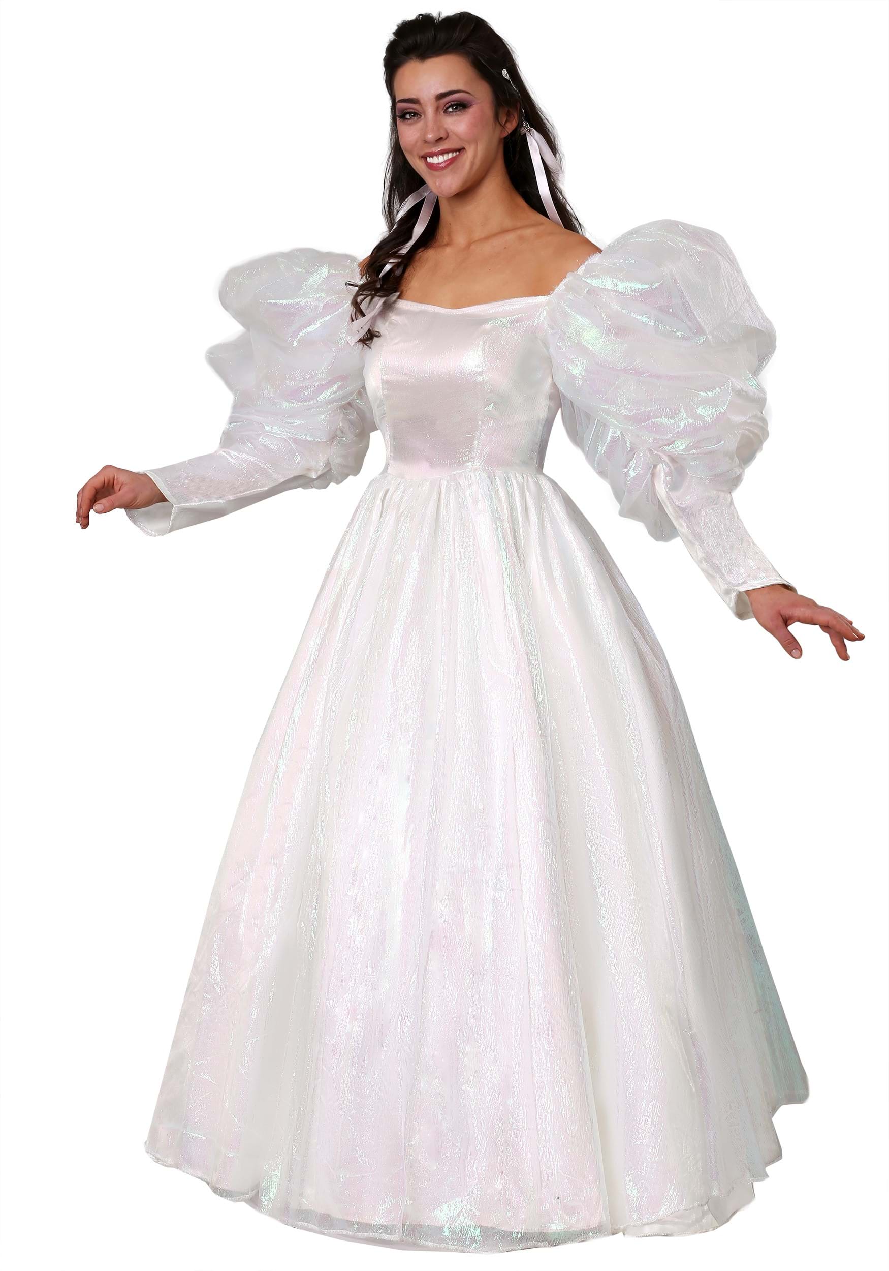 Photos - Fancy Dress FUN Costumes Sarah Labyrinth Adult Costume White FUN0297AD