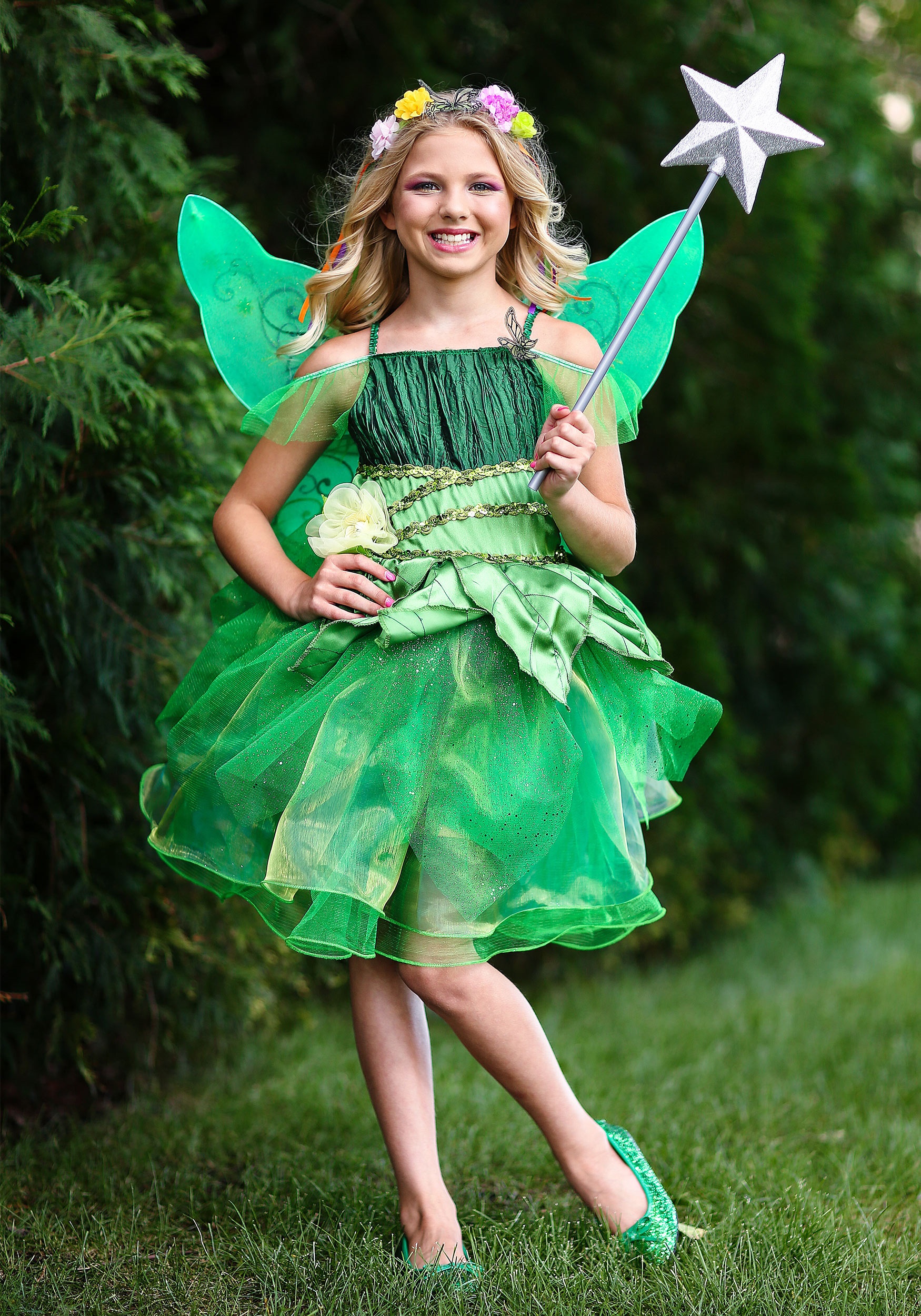 Kids Garden Fairy Costume