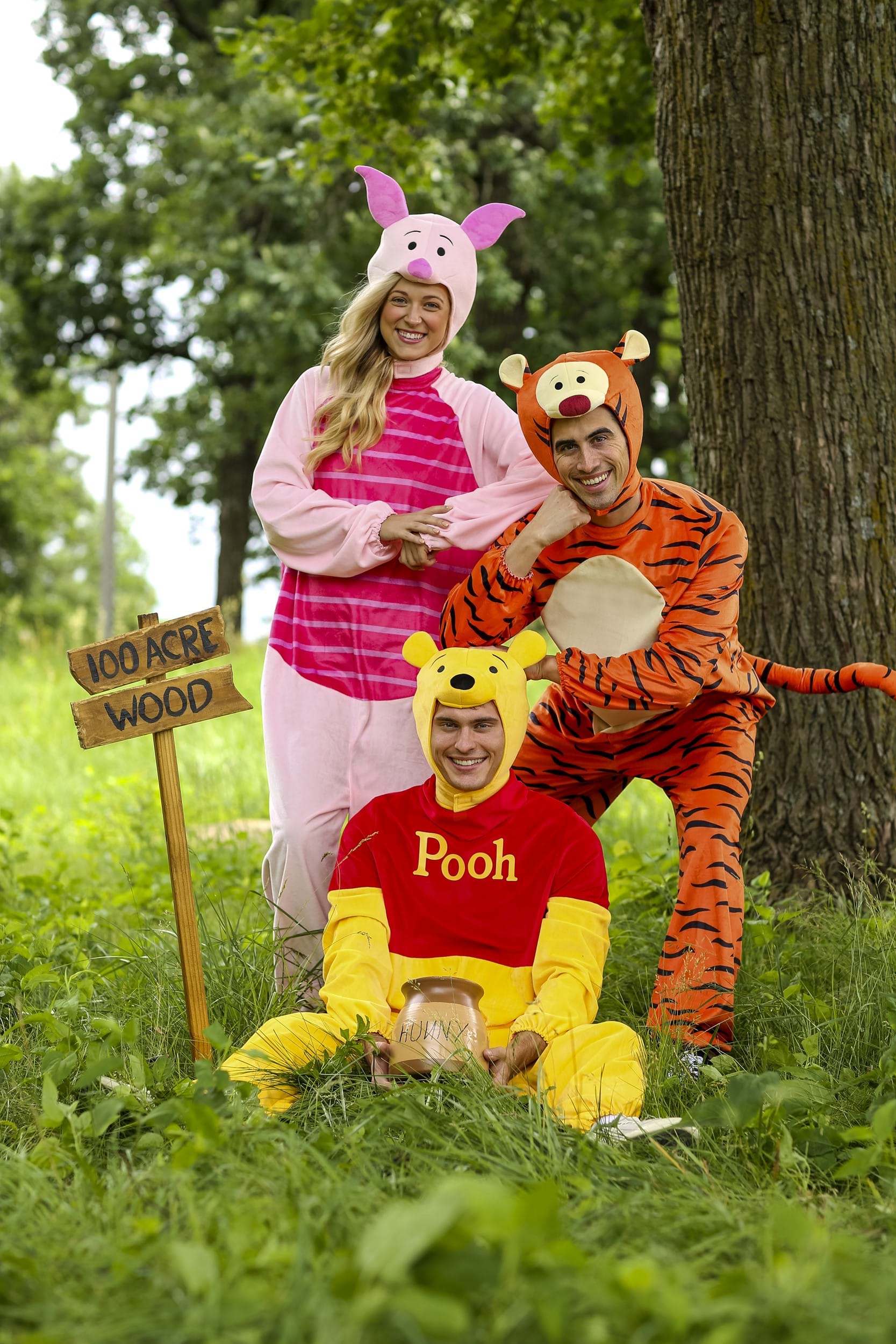 Deluxe Winnie The Pooh Costume For Adults