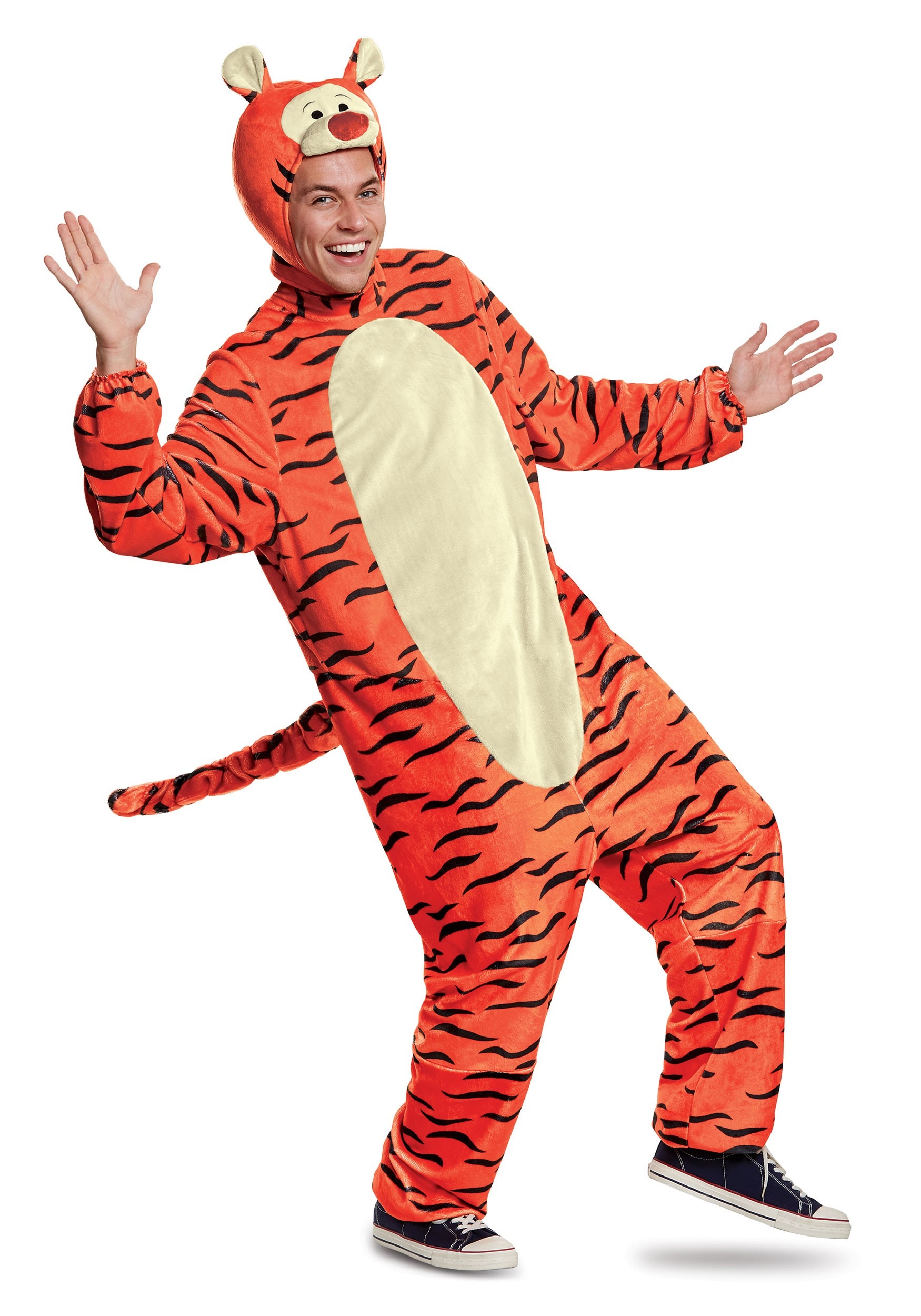 Deluxe Tigger Costume for Adults
