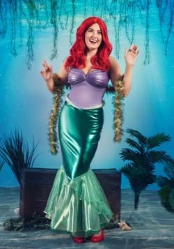 Disney Little Mermaid Ariel Deluxe Adult Costume Upd-2
