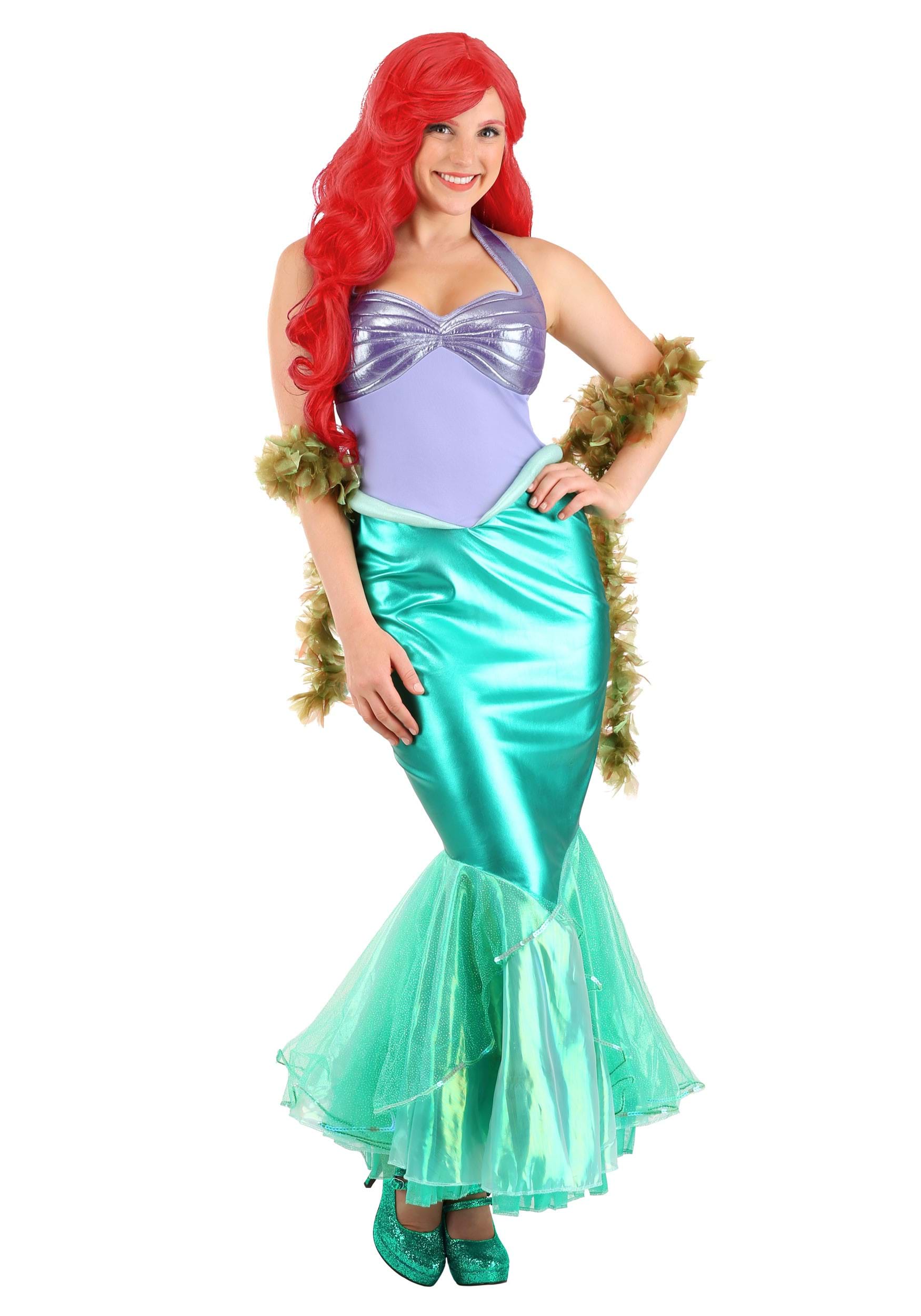 stroke Perfervid motto Little Mermaid Disney Ariel Deluxe Adult Costume
