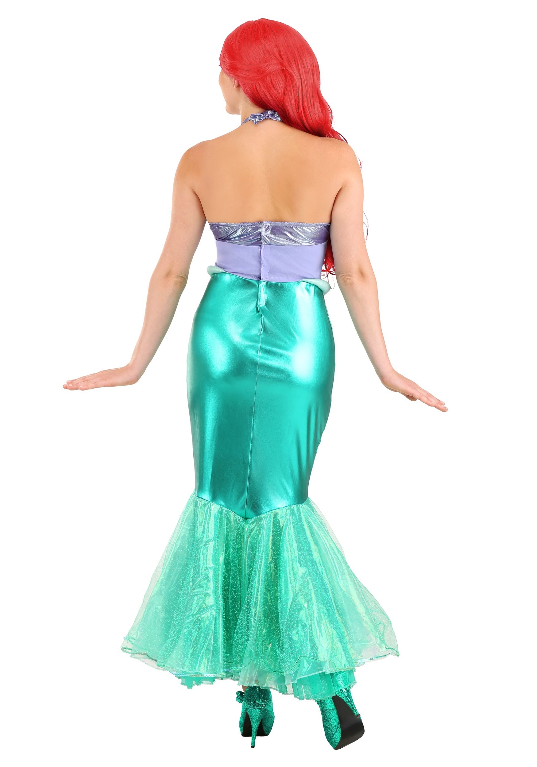 The Little Mermaid Women's Ariel Deluxe Adult CostumeDisguise 85686 