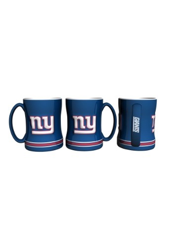 14oz New York Giants Sculpted Relief Mug
