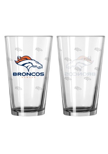 16oz Denver Broncos 2-pack Pint Set