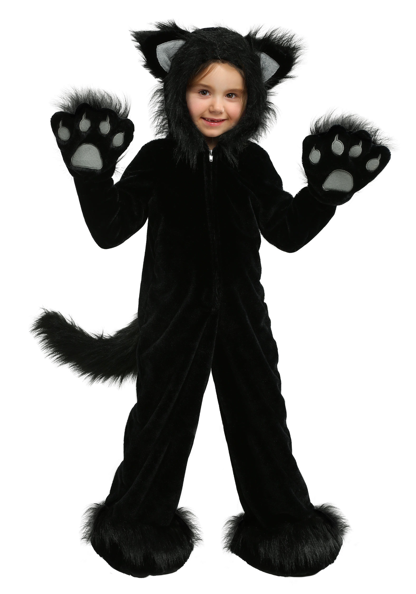 Photos - Fancy Dress Princess Paradise Premium Black Cat Costume for Kids Black PR6043 