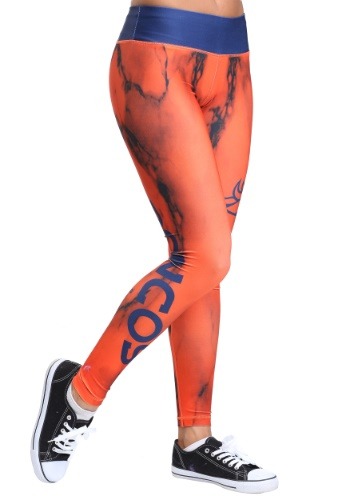 Denver Broncos Marble Leggings