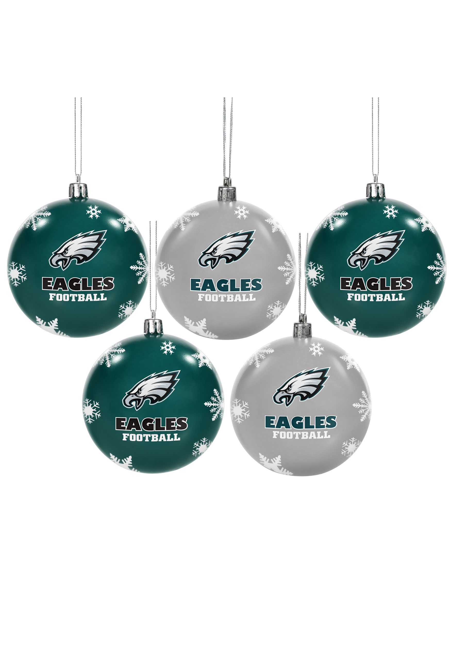 NFL Philadelphia Eagles Ornament Set