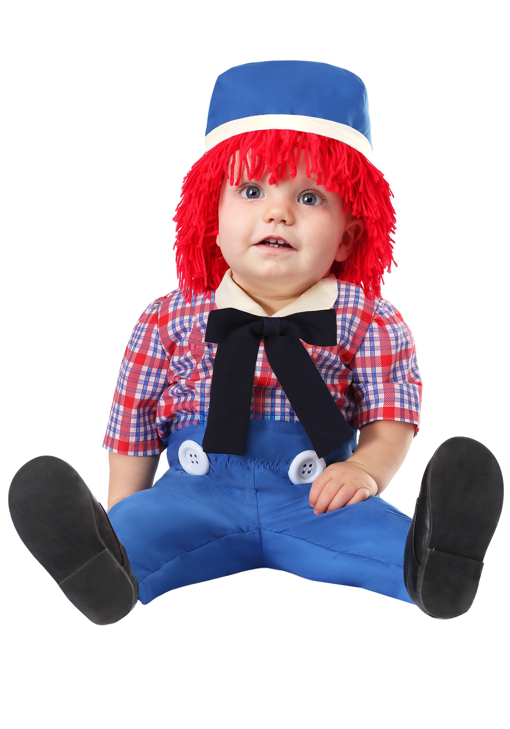 Photos - Fancy Dress FUN Costumes Infant Raggedy Andy Costume Blue/Red FUN2974IN