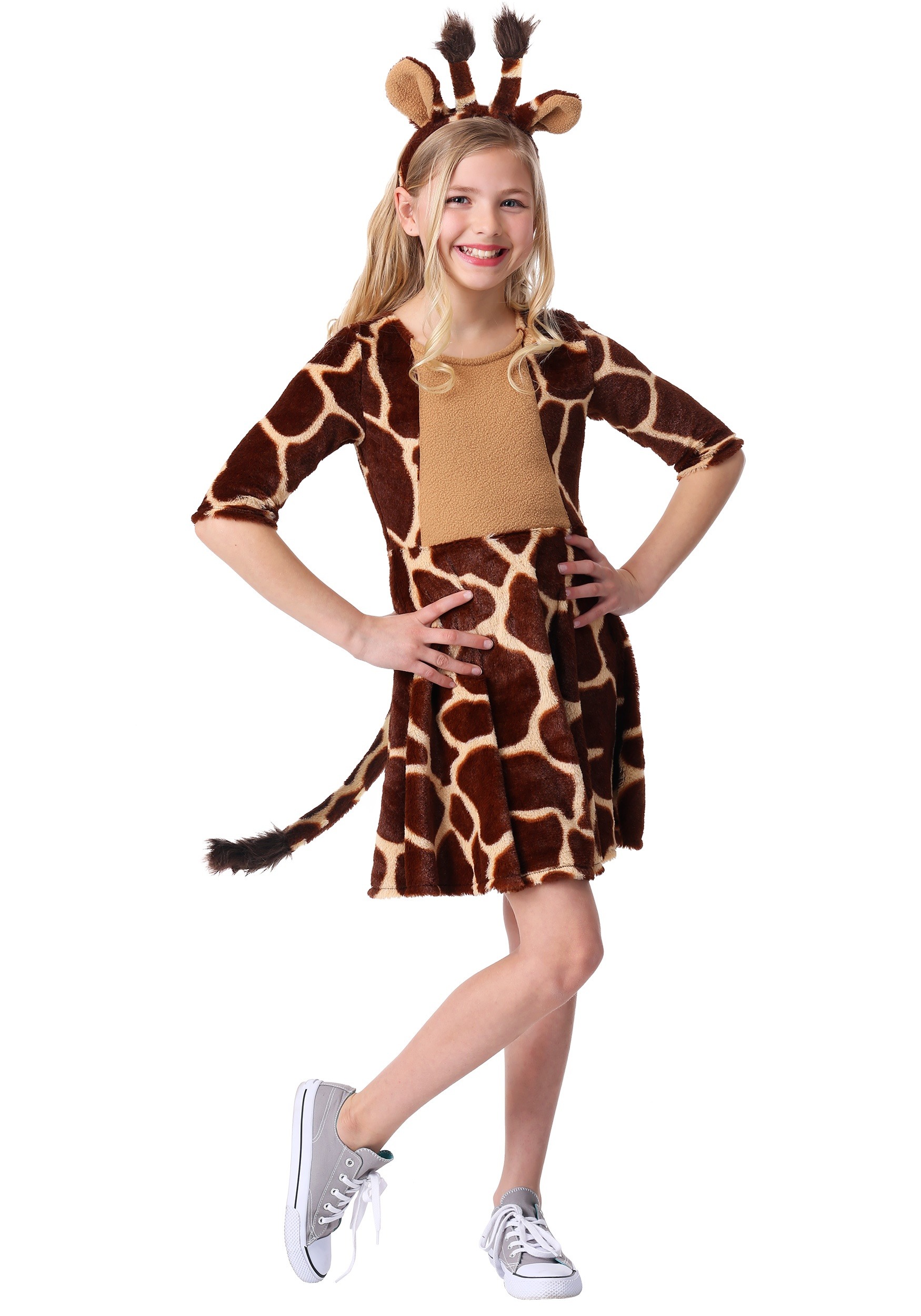 Giraffe Girls Costume