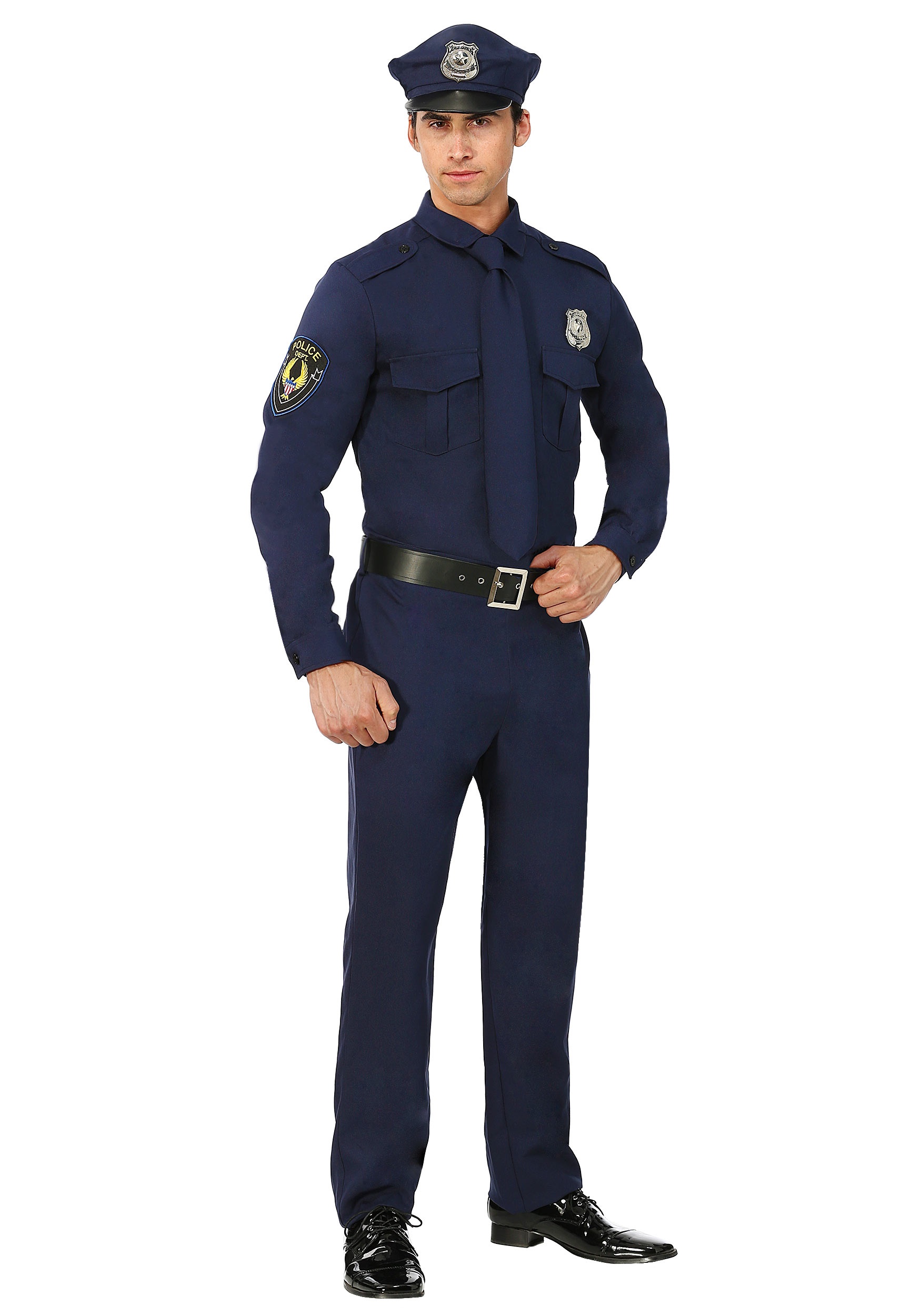 Photos - Fancy Dress Police FUN Costumes Plus Size  Officer Costume Blue FUN0325PL 