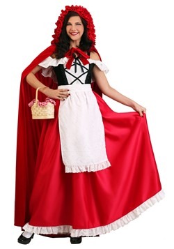 Womens Deluxe Red Riding Hood Costume