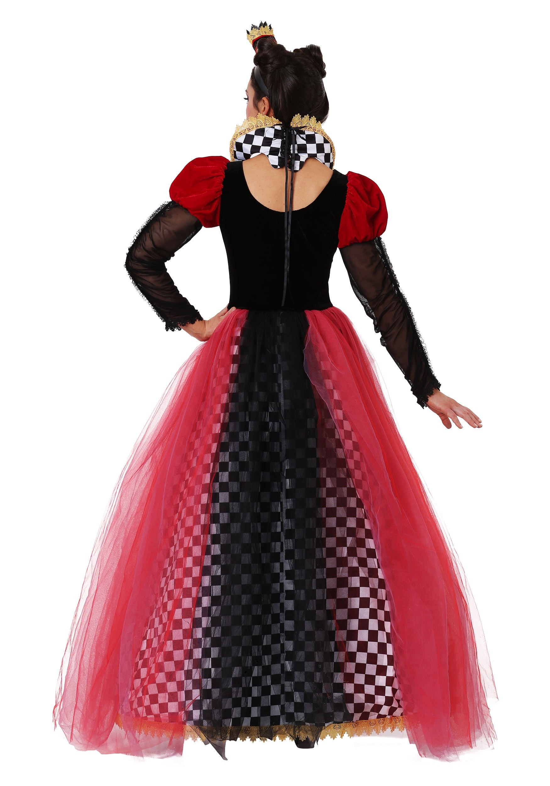 Adult Ravishing Queen Of Hearts Costume Womens