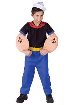 Kid's Popeye the Sailor Costume