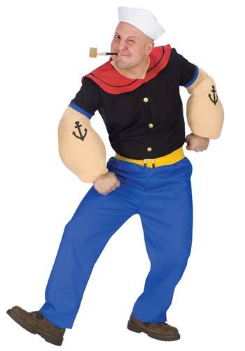 Popeye the Sailorman Costume