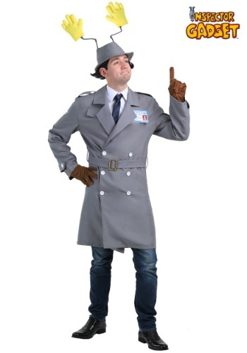 Adult Plus Size Inspector Gadget Costume