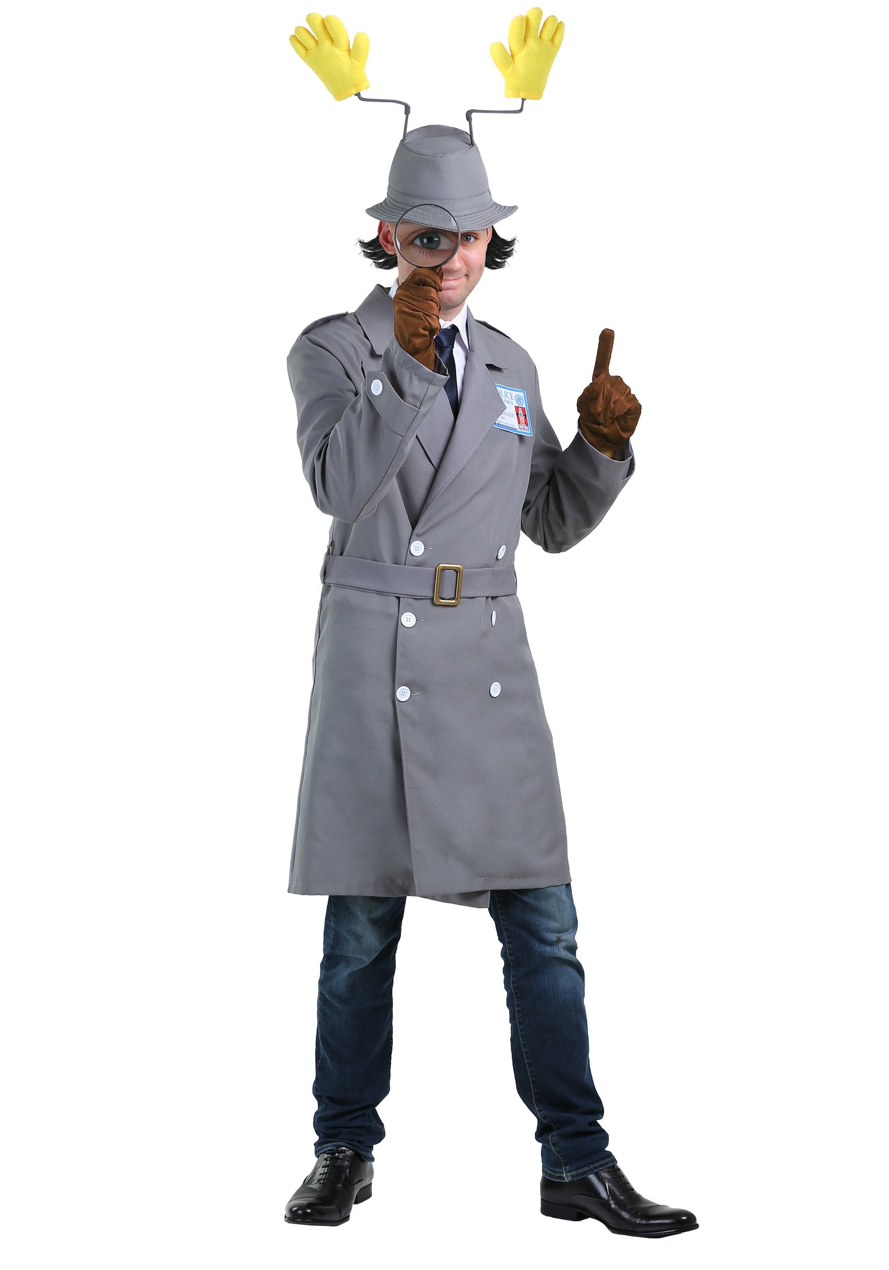 Plus Size Inspector Gadget Adult Costume