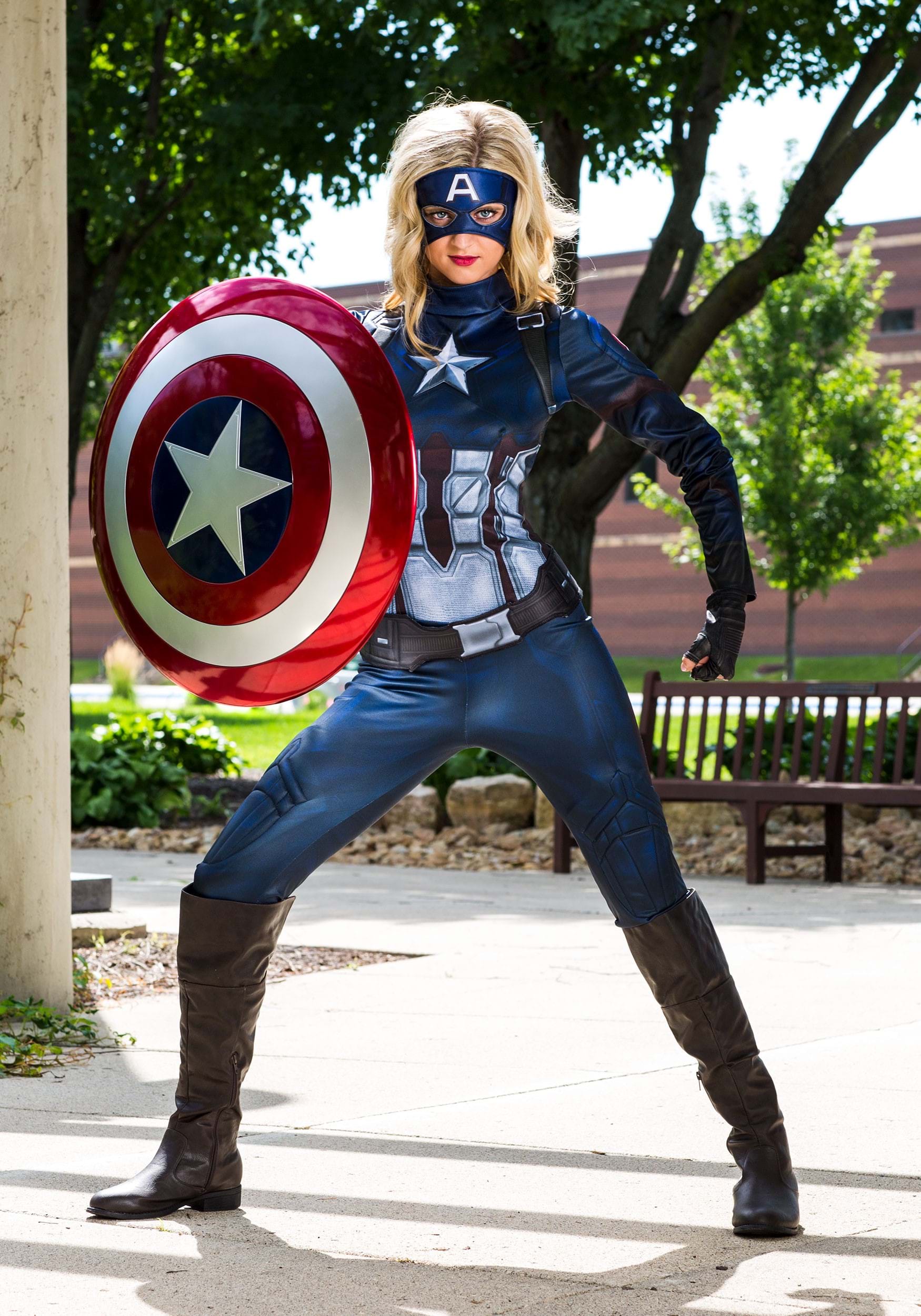 Captain America Costume For Women