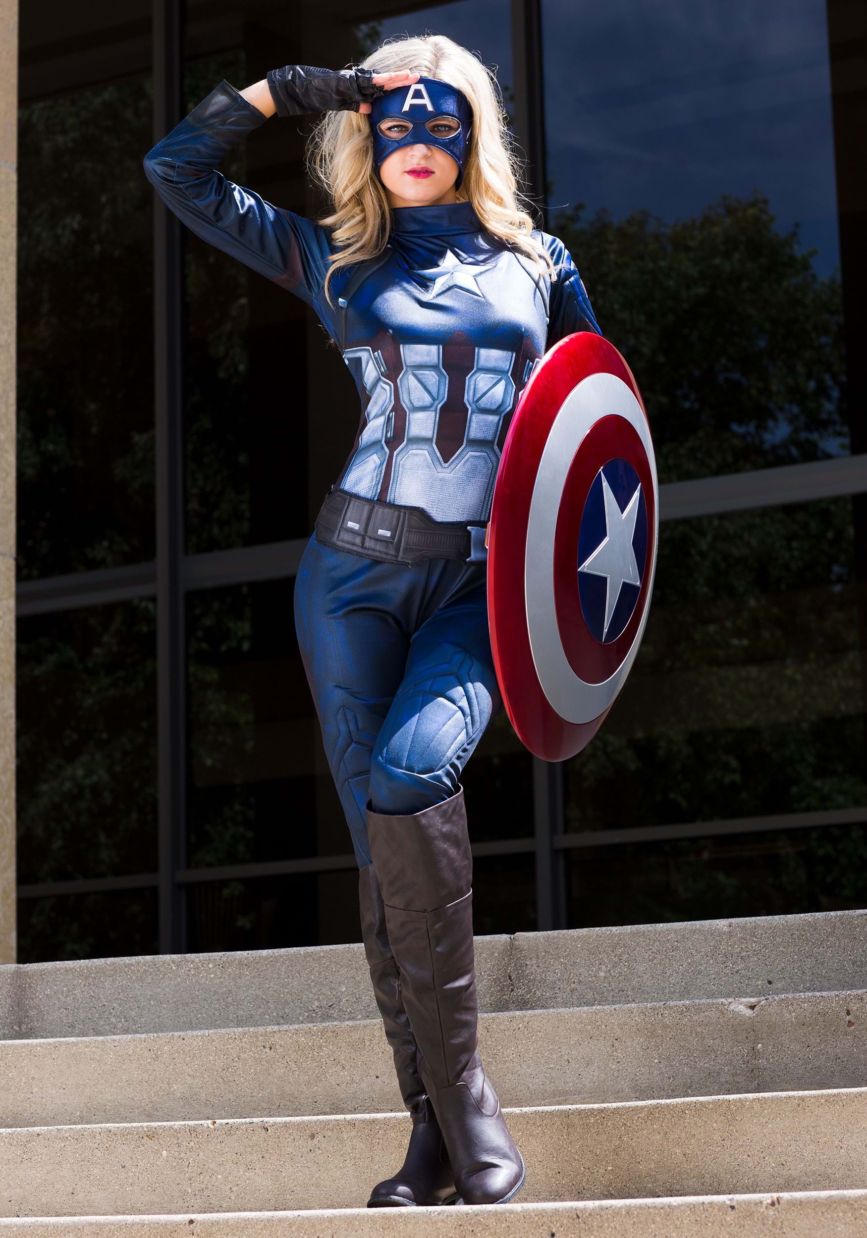 captain america the first avenger costume back