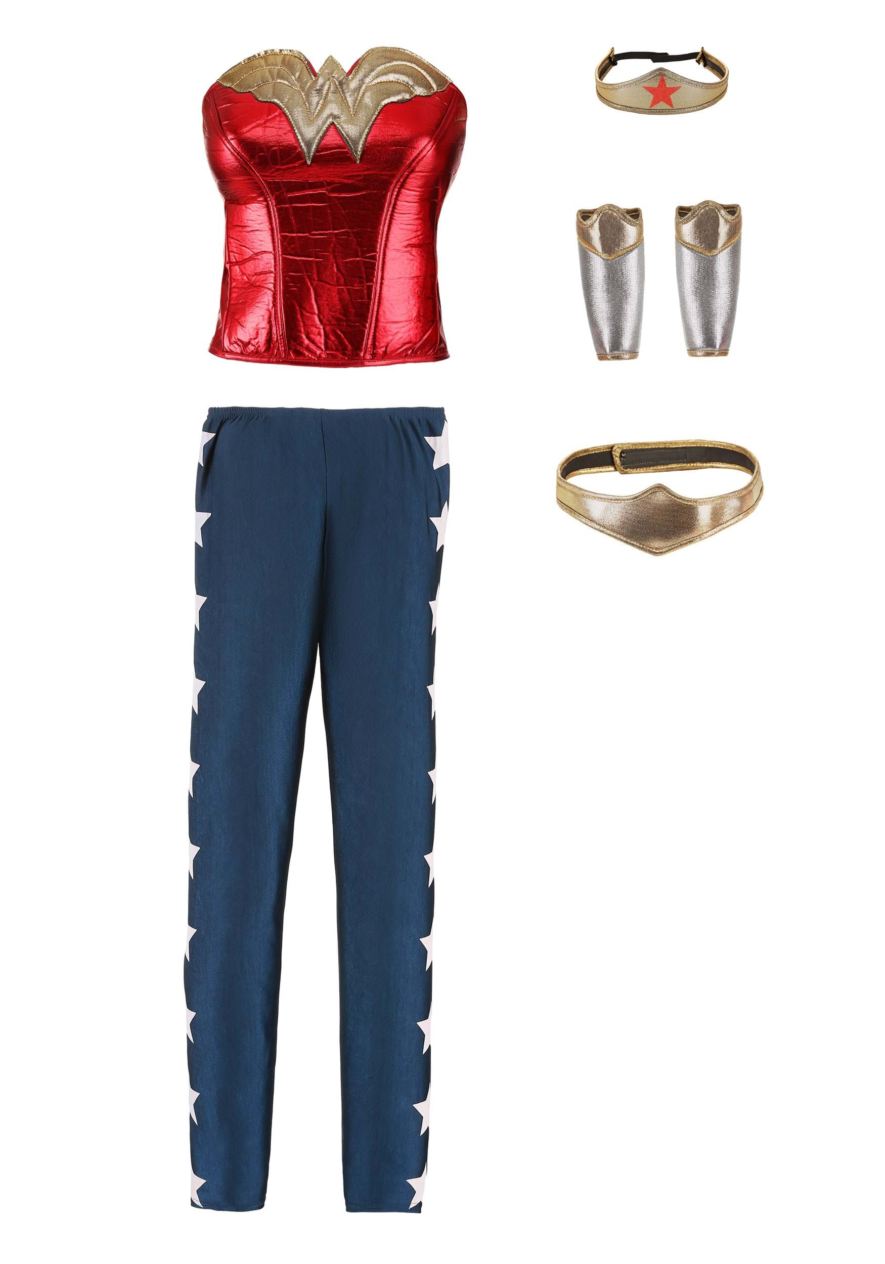 Adult Wonder Woman Costume Accessory Kit