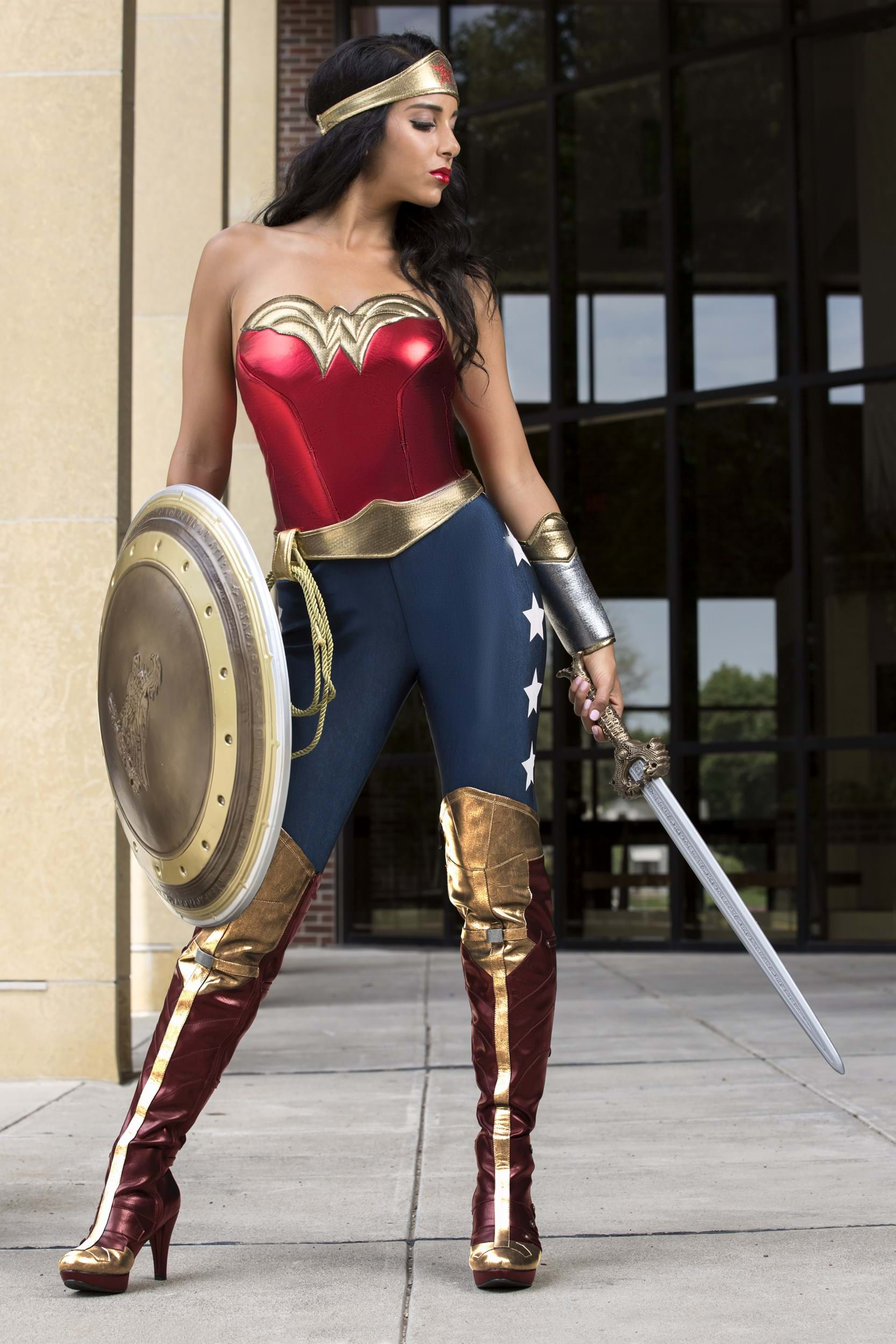 Justice League Teen Wonder Woman Costume